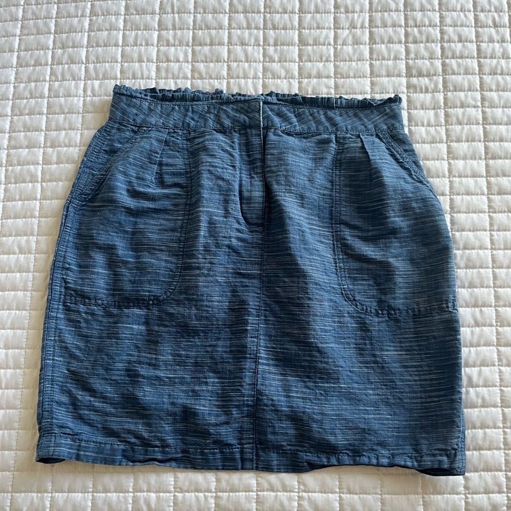 J. Crew blue pencil skirt size 10